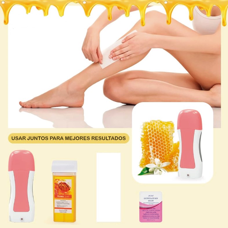 Kit De Cera Depilatoria Roll - On