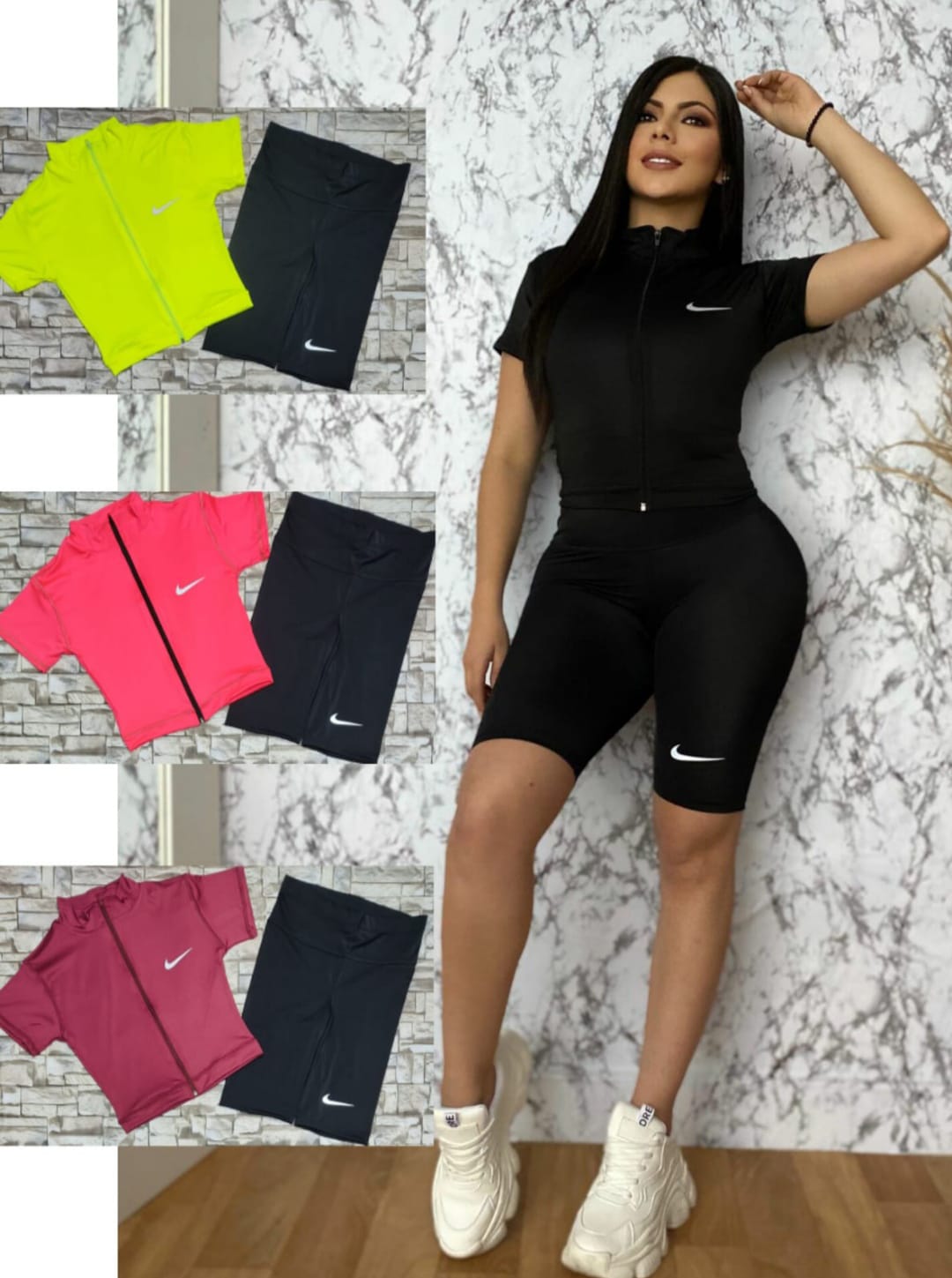 CONJUNTO DEPORTIVO BEIKER + BLUSA + TOP